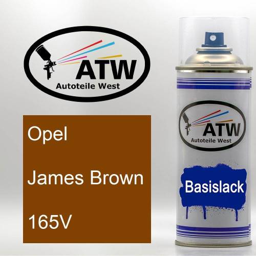 Opel, James Brown, 165V: 400ml Sprühdose, von ATW Autoteile West.